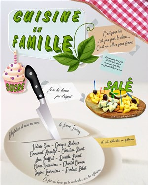 Affiche de Cuisine en famille Sucré Salé
