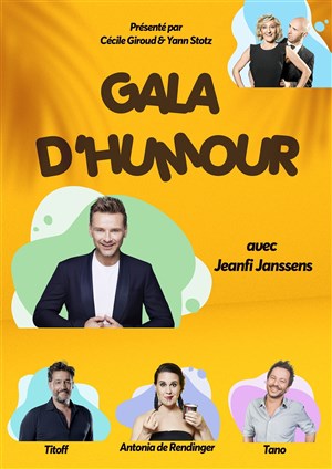 Affiche de Gala d'humour
