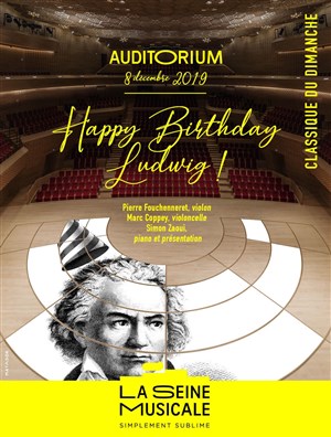 Affiche de Le Classique du Dimanche : Happy birthday Ludwig