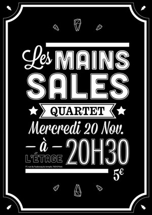 Affiche de Les Mains Sales