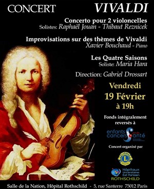 Affiche de Concert classique Vivaldi