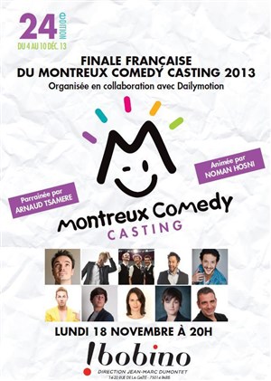 Affiche de Finale Française du Montreux Comedy Casting