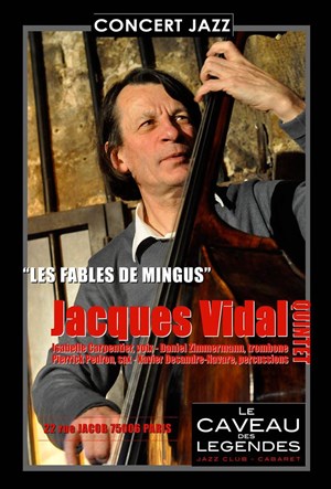 Affiche de Jacques Vidal Quintet - Les fables de Mingus