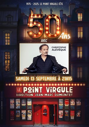 Affiche de Christophe Alévêque dans Revue de presse