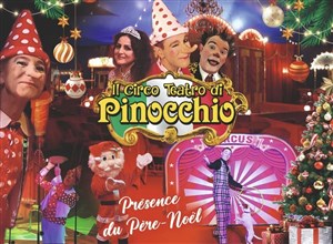 Affiche de Pinocchio Production fait son Cirque de Noël "Bellissimo"