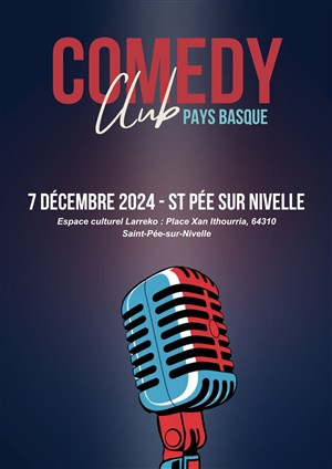 Affiche de Comedy club Pays Basque PB