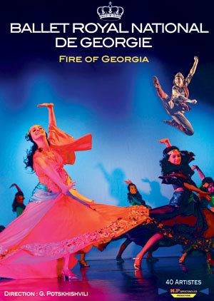 Affiche de Royal ballet national de Géorgie : Le feu de Géorgie