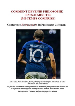 Affiche de Pierre Cleitman dans Une conférence extravagante du Professeur Cleitman