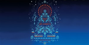 Affiche de Marché de Noël de Clermont Ferrand