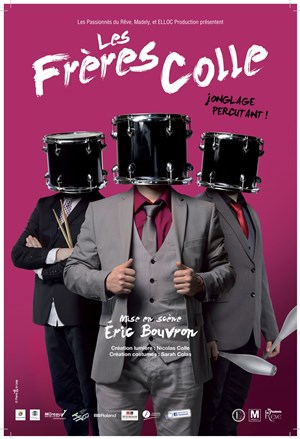 Affiche de Les Frères Colles dans Jonglage Percutant