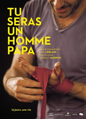 Affiche de Tu seras un homme, papa