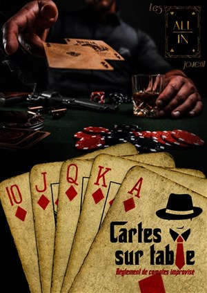 Affiche de Cartes sur table