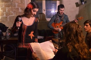 Affiche de Concert jazz blues, de musique italienne