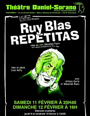 Affiche de Ruy Blas Repetitas