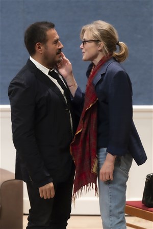 Affiche de Biographie, un jeu | avec Isabelle Carré et José Garcia