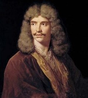 Affiche de Théâtre au jardin avec Molière