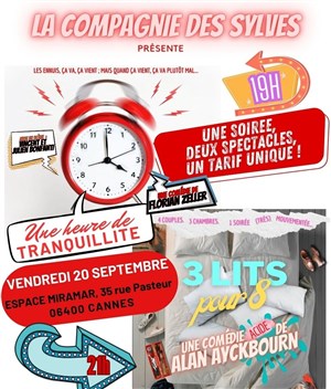 Affiche de Une heure de tranquillité / 3 lits pour 8