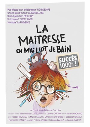 Affiche de La maitresse en maillot de bain