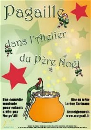 Affiche de Pagaille dans l'atelier du Père Noël