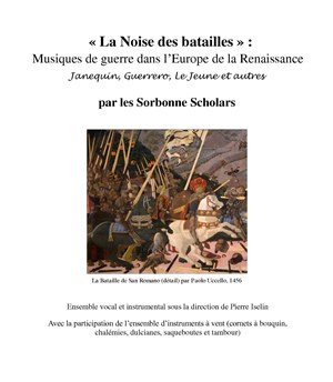 Affiche de Musiques de guerre dans l'Europe de la Renaissance