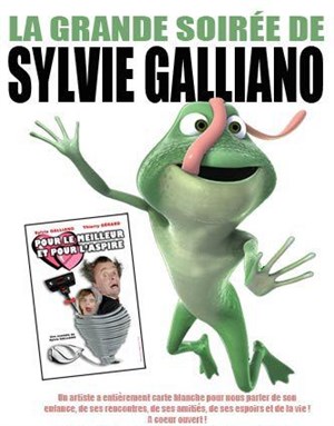 Affiche de La grande soirée de Sylvie Galliano