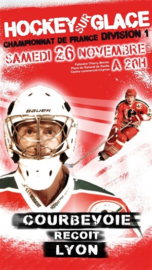 Affiche de Hockey sur Glace - Courbevoie vs Lyon