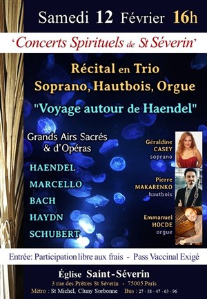 Affiche de Voyage autour de Haendel