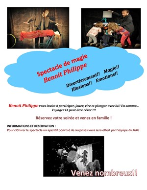 Affiche de Benoit Philippe Magicien