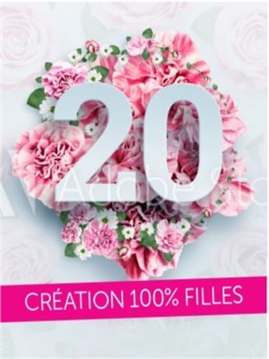 Affiche de Création 100% filles