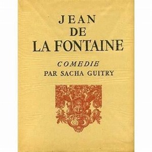 Affiche de Jean de La Fontaine, pièce de Sacha Guitry
