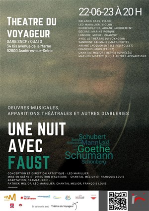 Affiche de Une nuit avec Faust : oeuvres musicales, apparitions théâtrales et autres diableries | Avant-première