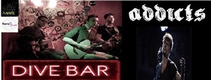 Affiche de Scène Solidaire : Dive Bar + Addicts