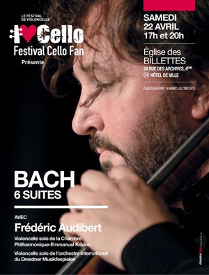 Affiche de J.S Bach 6 Suites pour violoncelle