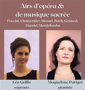 Affiche de Airs célèbres d'opéra et de musique sacrée