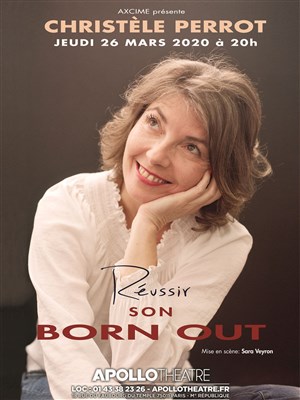 Affiche de Christèle Perrot dans Réussir son born out