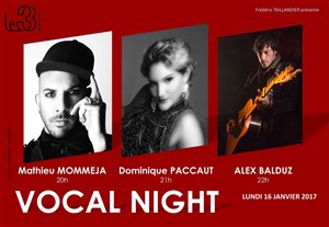 Affiche de Vocal Night