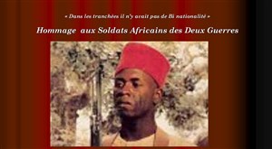 Affiche de Hommage aux tirailleurs des deux guerres