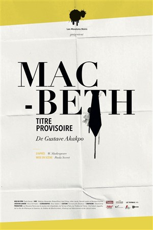 Affiche de MacBeth titre provisoire
