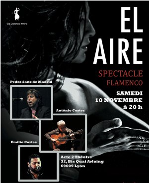 Affiche de Flamenco El Aire - de Julianna Ymira