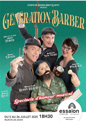 Affiche de Barber Shop Quartet : Génération Barber