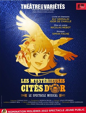 Affiche de Les Mystérieuses Cités d'Or