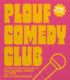 Affiche de Plouf Comedy Club