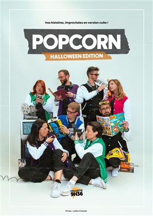 Affiche de Popcorn | Halloween Edition