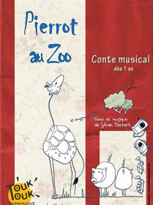 Affiche de Pierrot au zoo