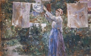 Affiche de Visite guidée : Berthe Morisot (1841-1895) | par Helene Klemenz