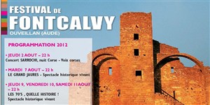 Affiche de Concert Sarrochi, Nuit Corse