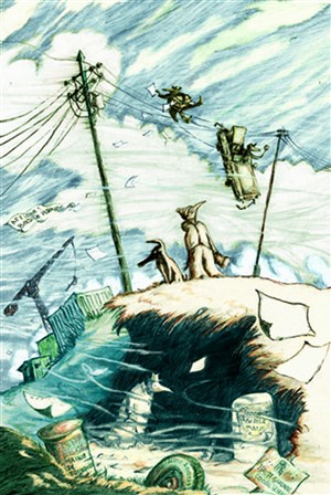 Affiche de L'Homme poubelle