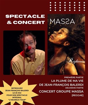 Affiche de Jean-François Balerdi + Concert du groupe Massa