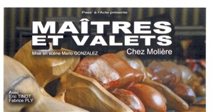 Affiche de Maîtres et valets chez molière