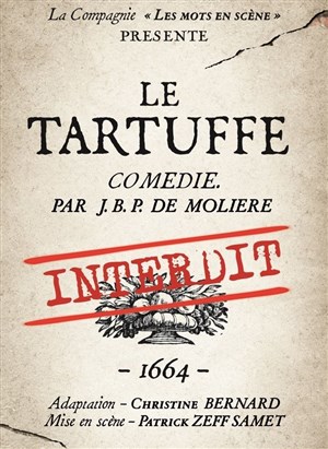 Affiche de Tartuffe Interdit